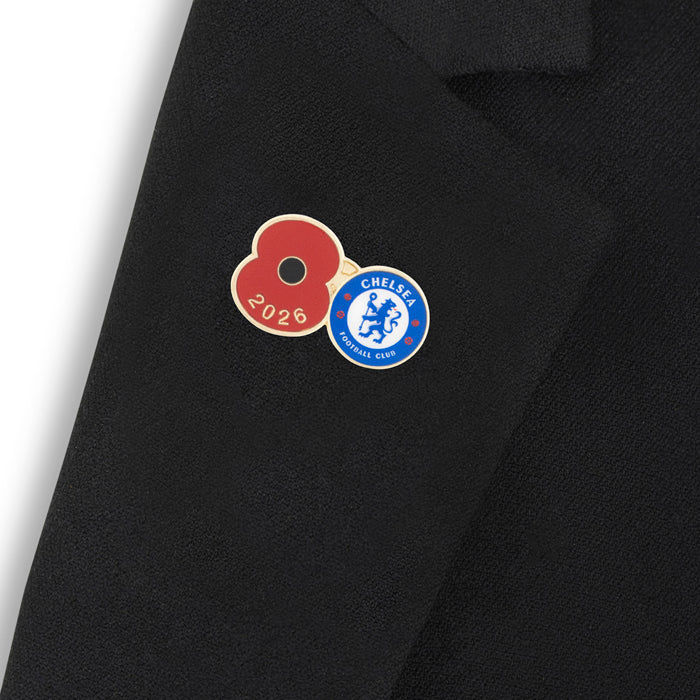 Chelsea Poppy Football Pin 2026 - Image 4