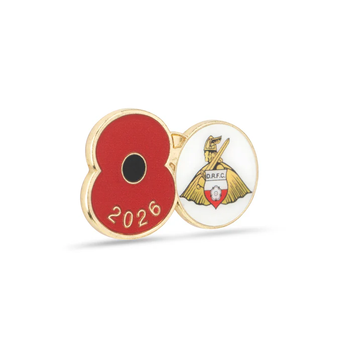 Doncaster Rovers Poppy Football Pin 2026 - Image 3