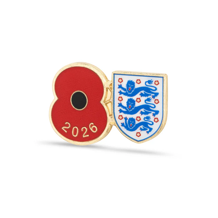 England Poppy Football Pin 2026 - Image 2