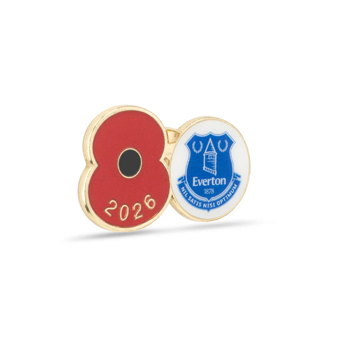 Everton Poppy Football Pin 2026 - Image 3