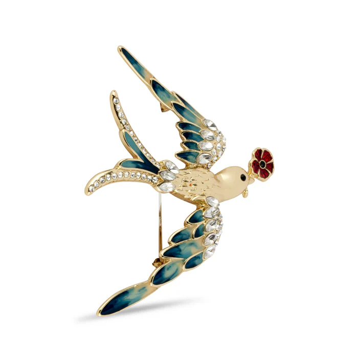 Flying Nightingales Brooch - Image 2