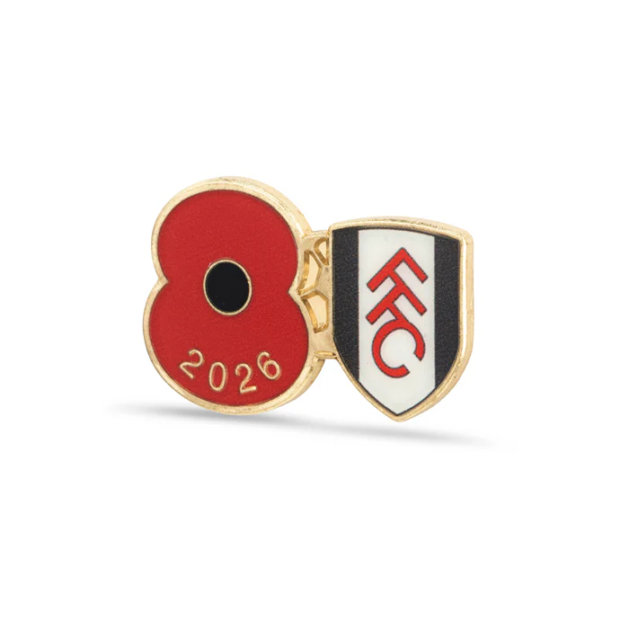 Fulham Poppy Football Pin 2026 - Image 2