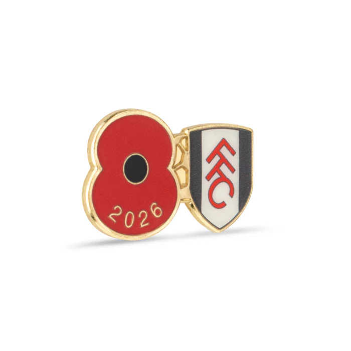 Fulham Poppy Football Pin 2026 - Image 3