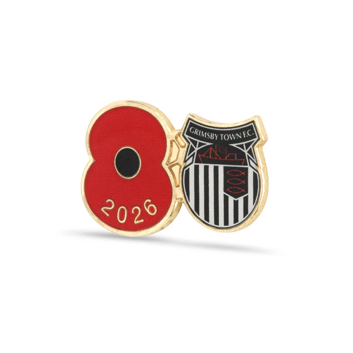 Grimsby Town Poppy Football Pin 2026 - Image 2