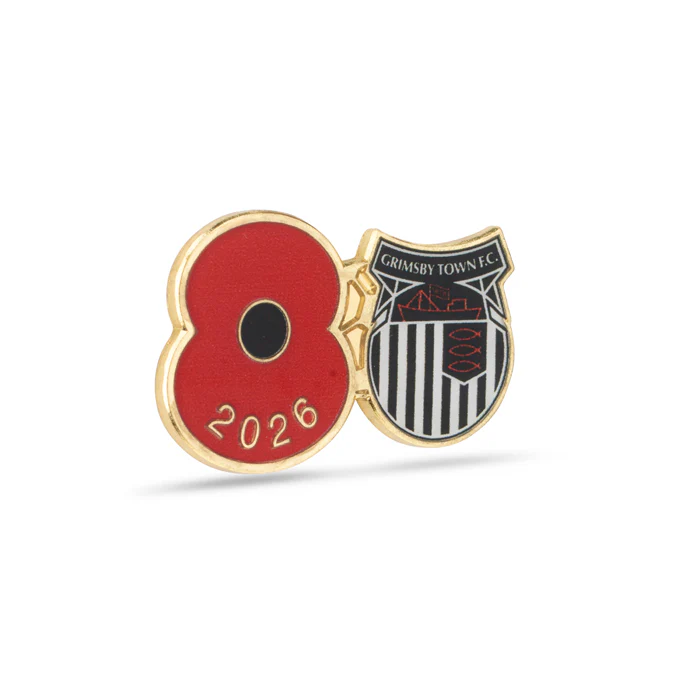Grimsby Town Poppy Football Pin 2026 - Image 3