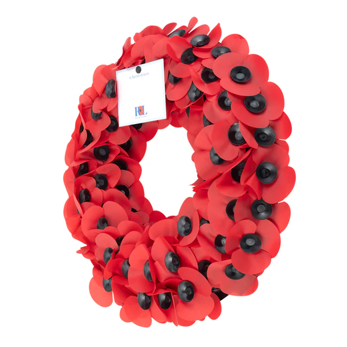 Medium Layered Poppy Wreath (Type G) - Image 2