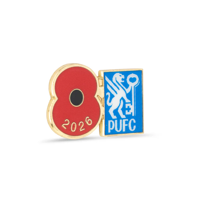 Peterborough United Poppy Football Pin 2026 - Image 3