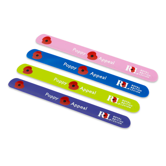 Poppy Appeal Snap Bands - Pack of 4 - Image 2
