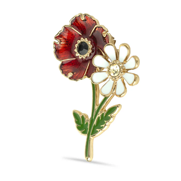 Poppy & Daisy Brooch - Image 2