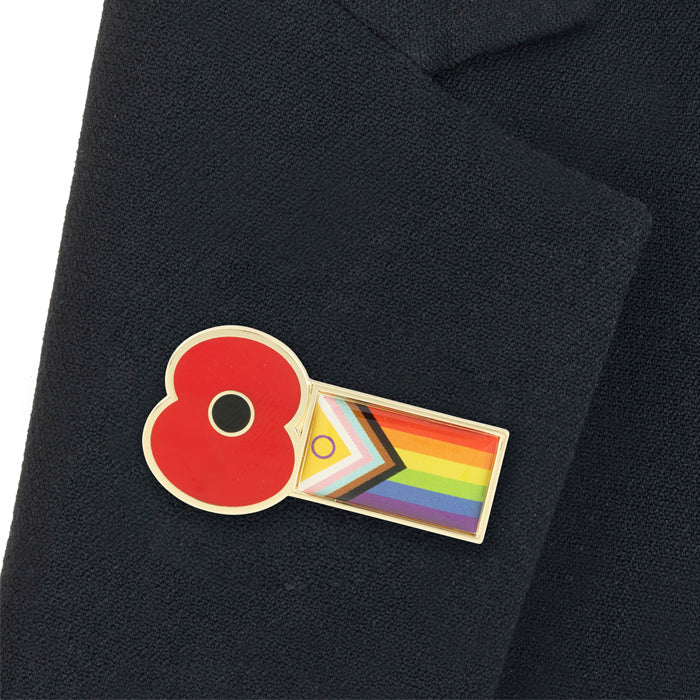RBL Pride Poppy Badge - Image 2
