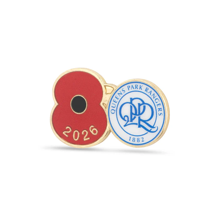 Queens Park Rangers Poppy Football Pin 2026 - Image 2