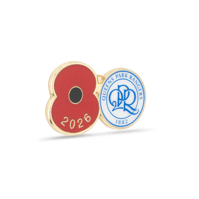Queens Park Rangers Poppy Football Pin 2026 - Image 3