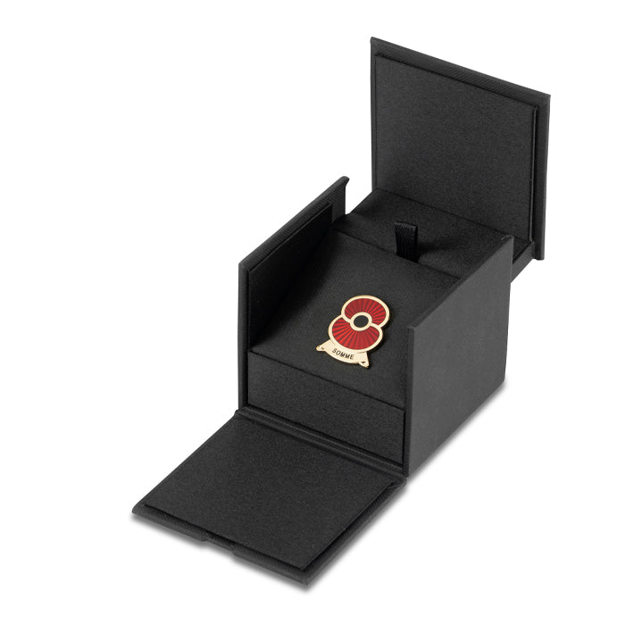 Remembering Somme Poppy Lapel Pin - Image 6