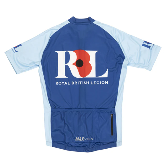 Royal British Legion Blue Cycle Shirt - Image 2