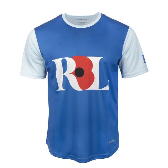 Royal British Legion Blue Tech T-Shirt