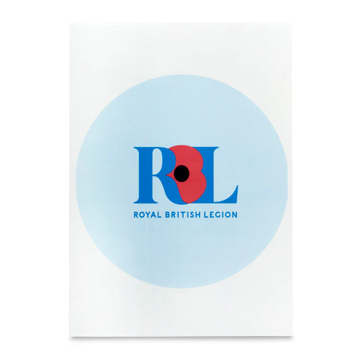 Royal British Legion Sticker Badge For Medium Wreath