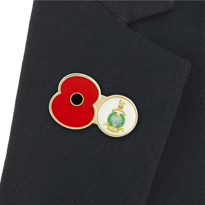 Royal Marines Service Poppy Pin - Image 2