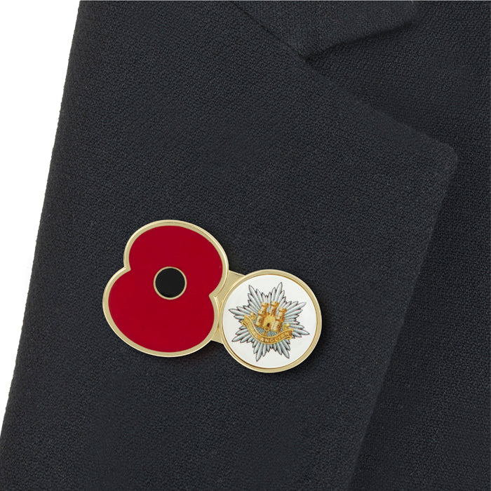 The Royal Anglians Service Poppy Pin - Image 2