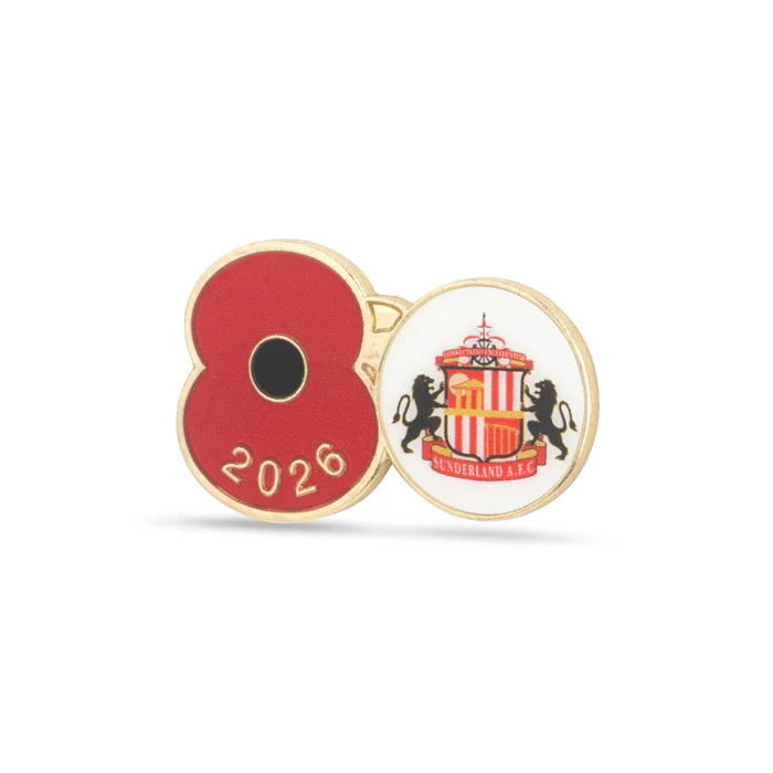 Sunderland AFC Poppy Football Pin 2026 - Image 3