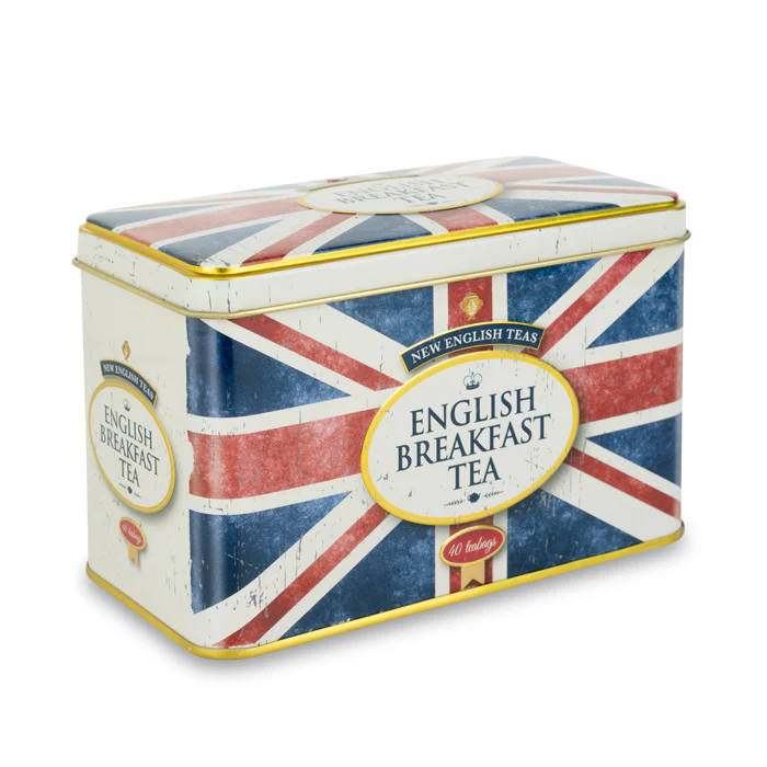 Union Jack Tea Tin Traditional English Tea - Image 2