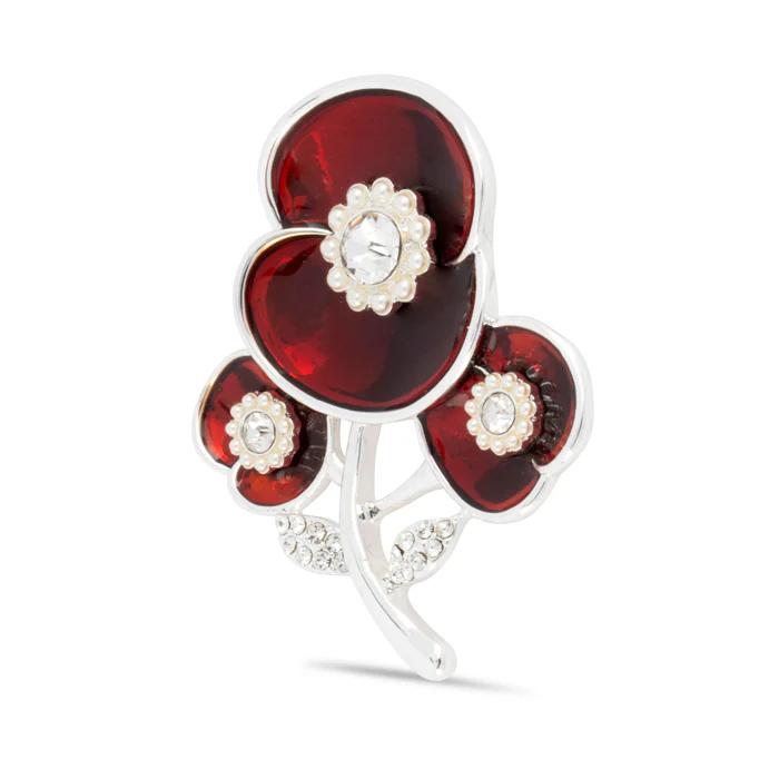 We'll Meet Again Poppy Brooch - Image 2